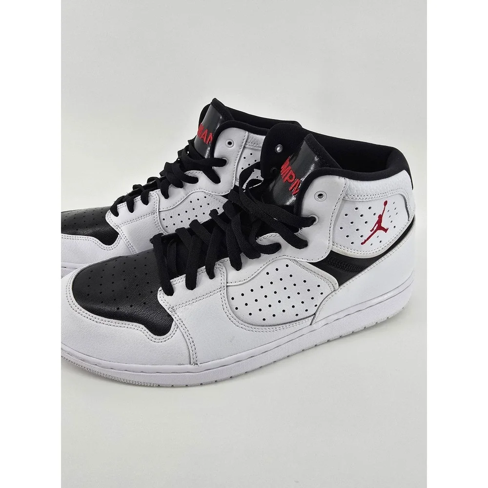 Jordan Stadium 90 White Black University Red Sneakers AR3762-101 Mens 13